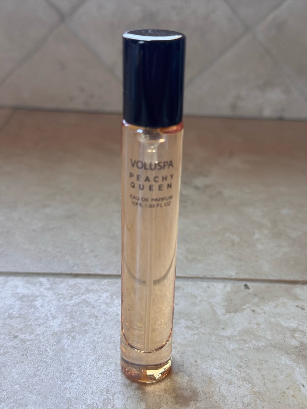 Voluspa Peachy Queen Roller on the go Perfume - Nude Pink Bottle - Picture 5 of 8